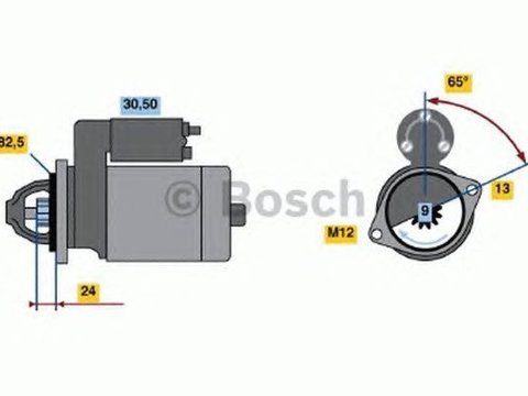 Electromotor VOLVO XC70 CROSS COUNTRY BOSCH 0001109041