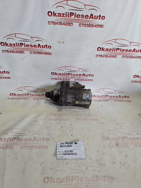 ELECTROMOTOR VW PASSAT B6 2005-2010 2.0 TDI 02M911023