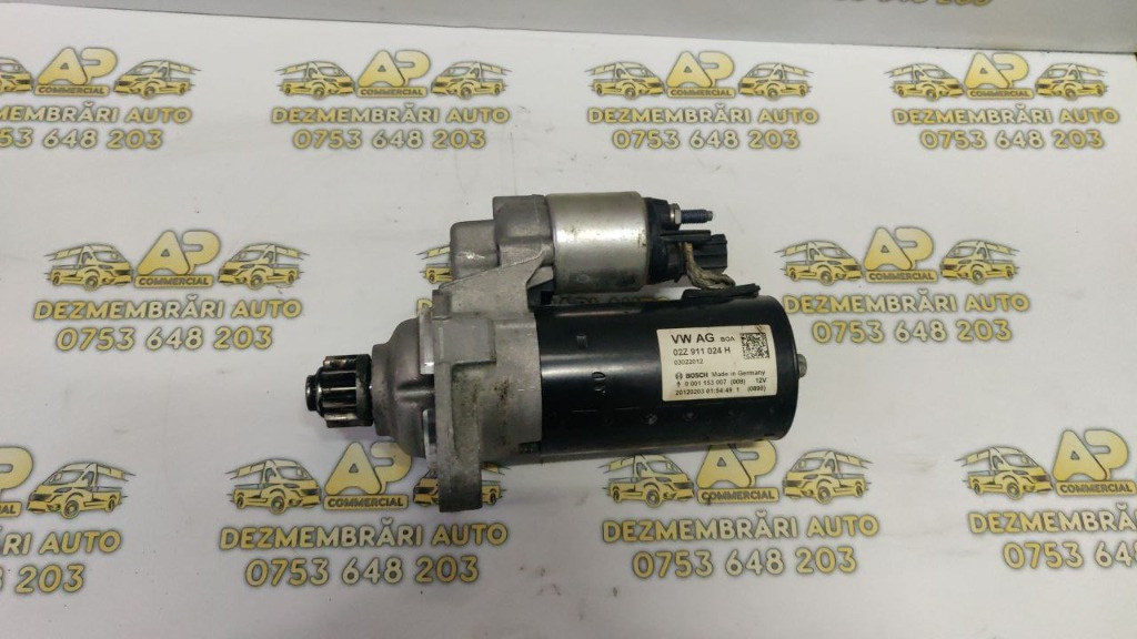 Electromotor VW Passat B8 Alltrack 2.0 TDI 4motion 150 CP cod: 02Z911024H