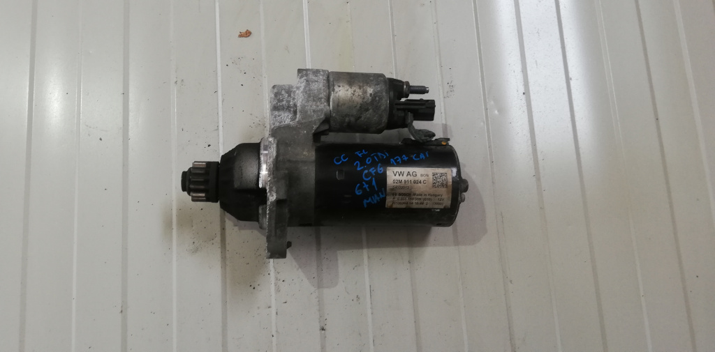 Electromotor VW Passat CC 2.0 TDI 170 cai motor CFG CFGB CV Manuala 6+1 cod 02M911024C an 2013