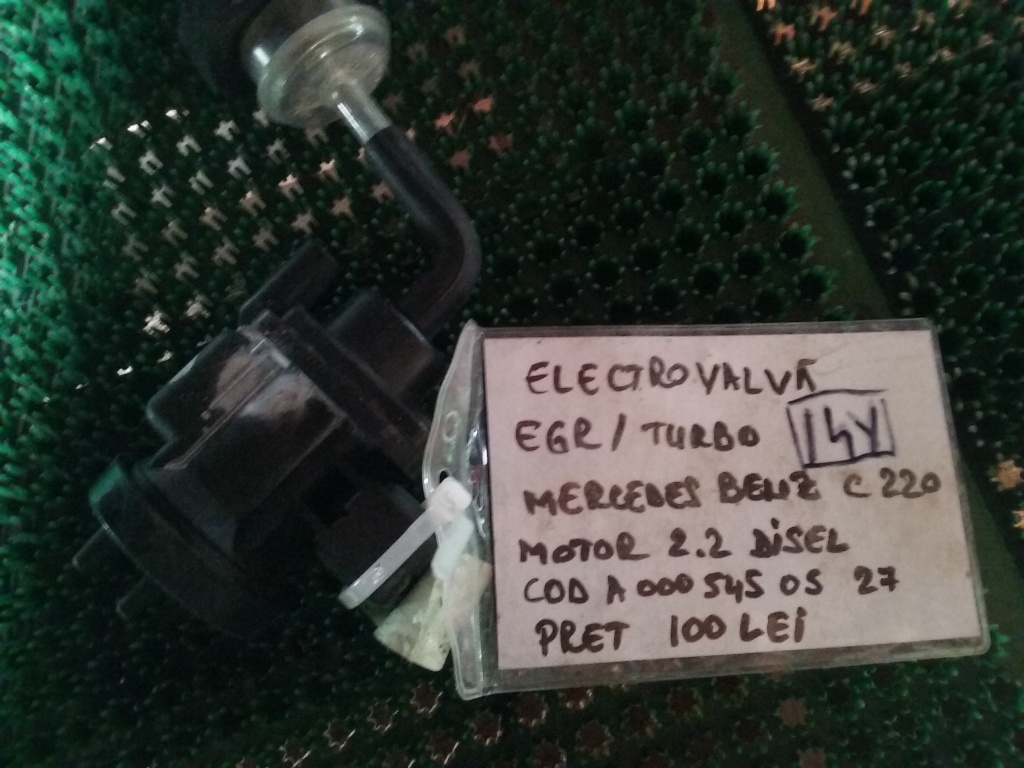 Electrovalva EGR/TurboA0005450527 Mercedes Benz C220 2.2DIESEL