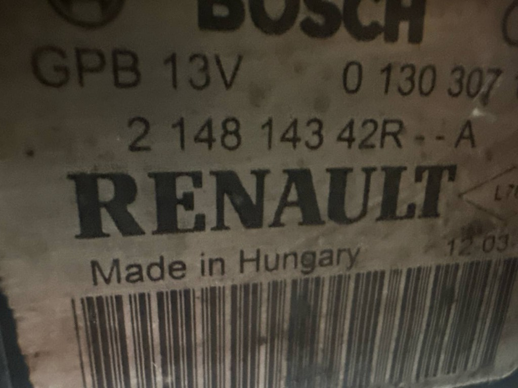 Electroventilator 214814342R Dacia Logan