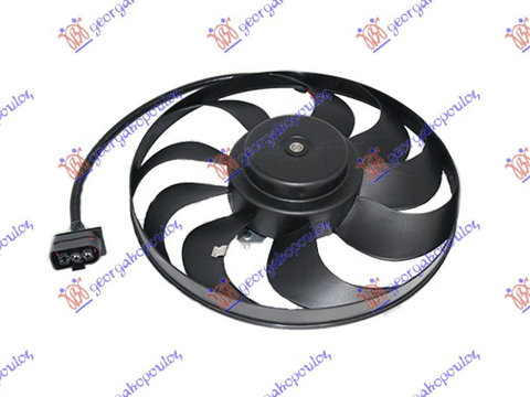 Electroventilator (290mm) VW GOLF IV 98-04 VW BORA 98-05 Cod 1J0959455P