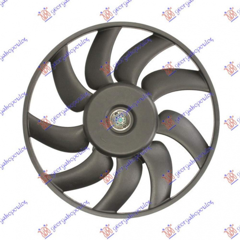 Electroventilator (35 Cm) Gas-Benzina - Porsche Macan 2014 , 8k0959455f