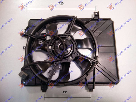 Electroventilator +/-AC benzina/motorina HYUNDAI GETZ 02-05 HYUNDAI GETZ 06-10 Cod 25380-1C150 , 25380-1C160