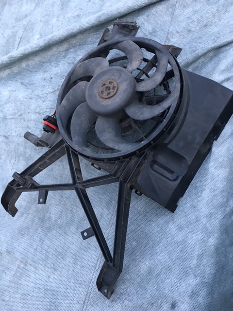 ELECTROVENTILATOR AC OPEL VECTRA B , AN 2001 , motor y20dth