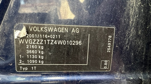 Electroventilator AC Volkswagen Touran [