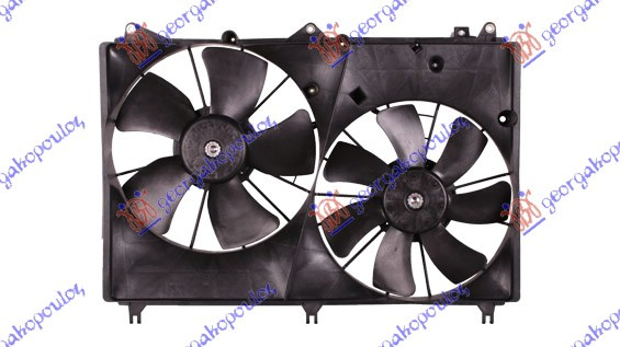 ELECTROVENTILATOR ASSY DUBLU, SUZUKI, SUZUKI GRAND VITARA 06-15, 029306440