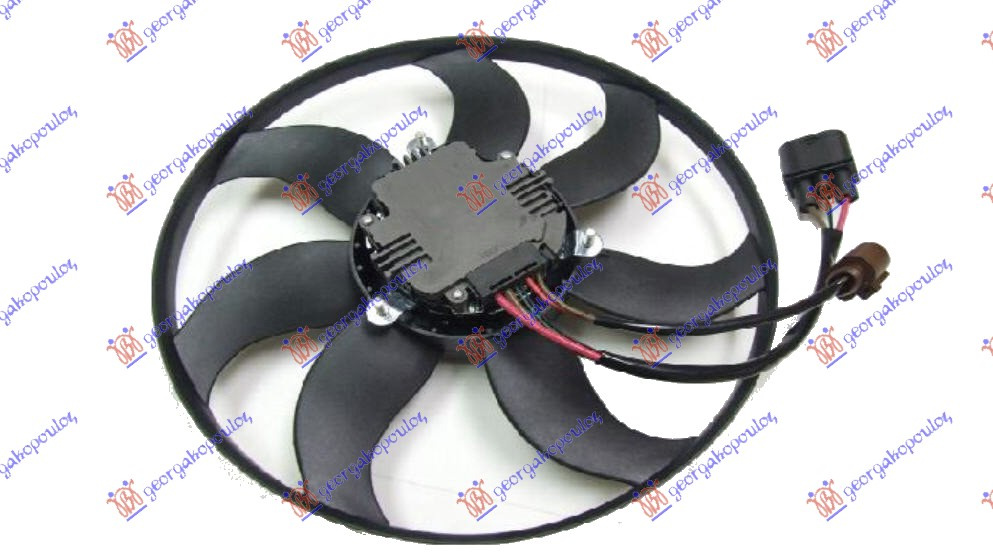 Electroventilator AUDI A1 10-14 AUDI A1 14-18 AUDI A3 03-08 AUDI A3 08-12 AUDI TT 06-14 SEAT LEON 05-13