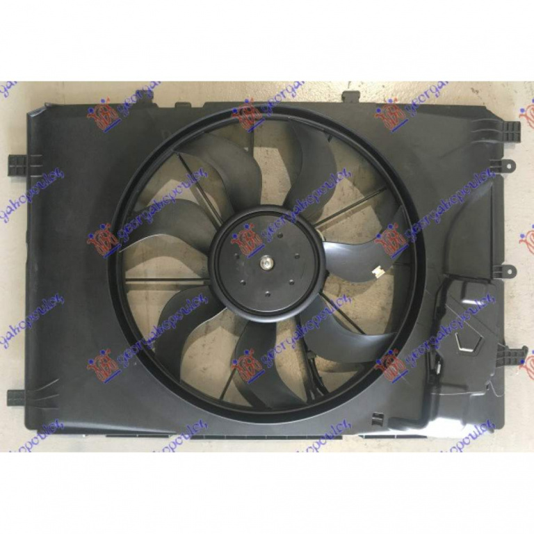 Electroventilator Benzina - Diesel (405mm) (4 Pin) - Mercedes A Class (W176) 2012 , 2465000093