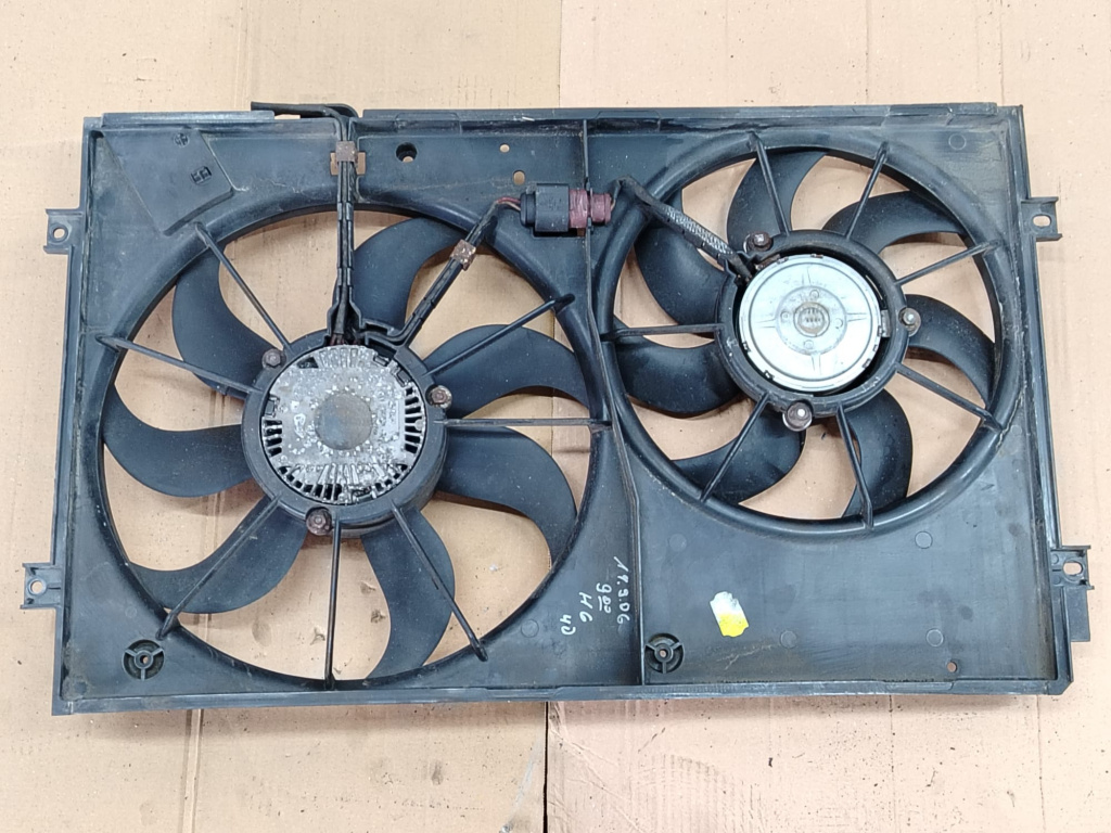 Electroventilator clima AC GMV 1.9 2.0 tdi BXE BKP 1k0121207t Skoda Octavia 2 [2004 - 2008]