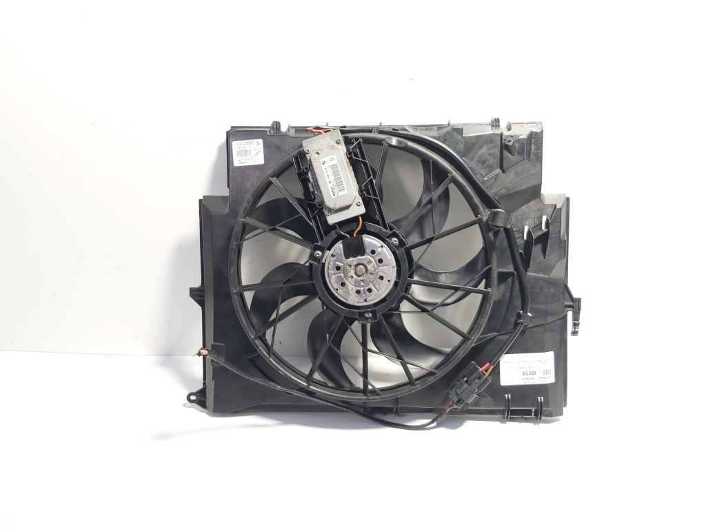 Electroventilator cu releu, cod 7801993-01, Bmw 3 (E90), 2.0 diesel, N47D20C (id:669739)