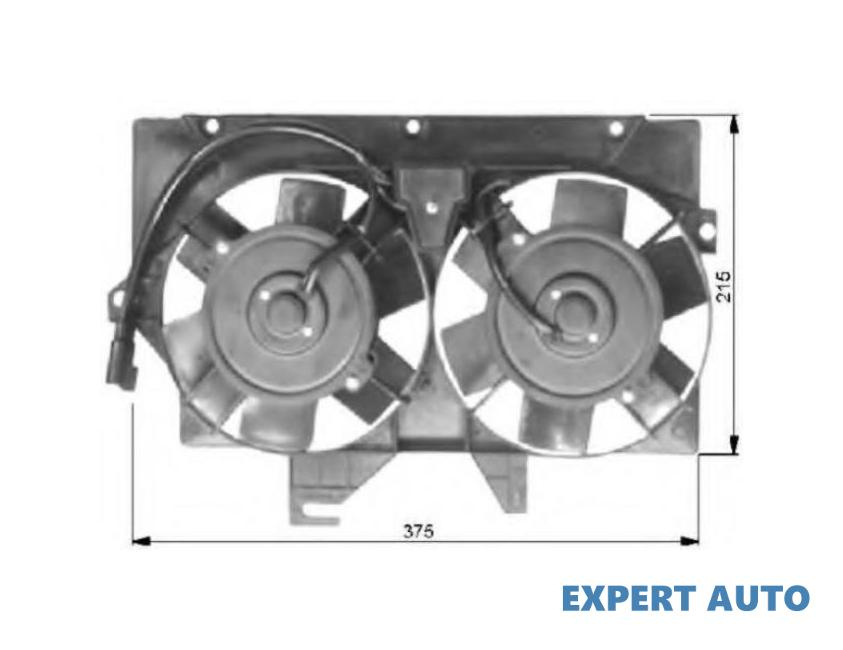 Electroventilator Ford TRANSIT bus (E_ _) 1994-2000 #8 05051007