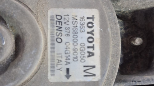 Electroventilator GMV 16363-0g050 Toyota