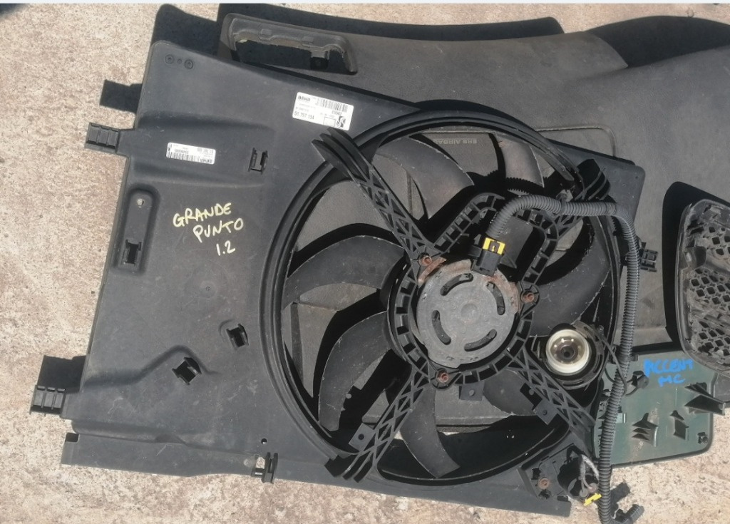 Electroventilator gmv Fiat Grande Punto 1.2 benzina