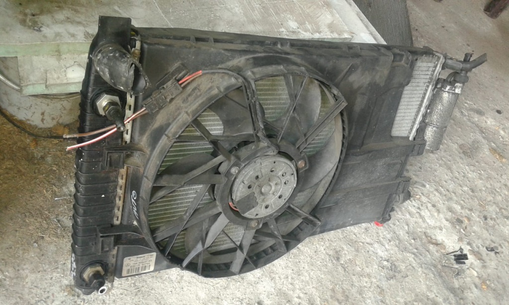Electroventilator Mercedes A-Class W168,motor 1.7CDI