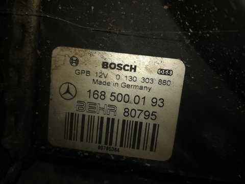 Electroventilator Mercedes a class w168 motor 1.7cdi