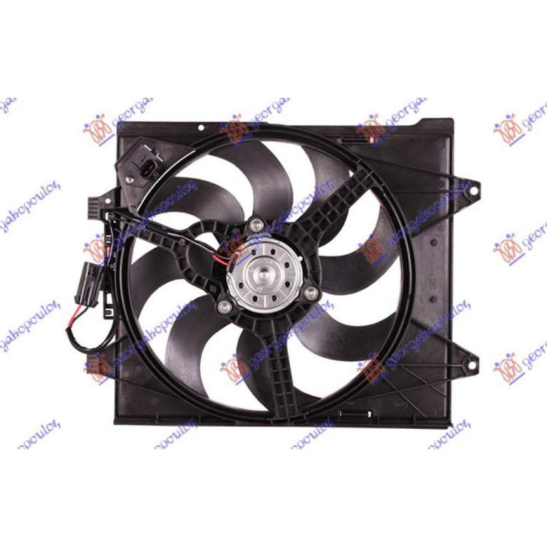 ELECTROVENTILATOR ( MODEL) pentru FIAT PANDA NEW 2012 , 51945063