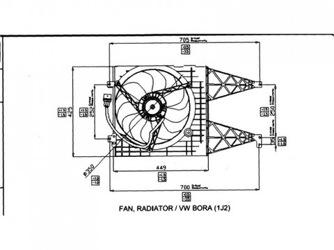 ELECTROVENTILATOR RADIATOR AUDI A3 8L 1996->2003 Electroventilator radiator (simplu) 1.6-1.8 benzina -1.9 diesel, PIESA NOUA ANI 1996 1997 1998 1999 2000 2001 2002 2003