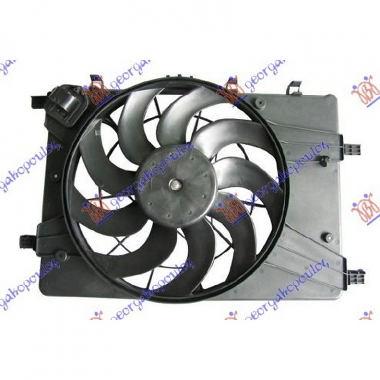 ELECTROVENTILATOR RADIATOR OPEL ASTRA GTC 10.2011-