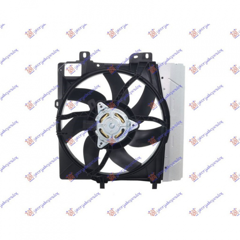 ELECTROVENTILATOR RADIATOR OPEL CROSSLAND 2017-> Electroventilator complet cu un cablu 33cm PIESA NOUA ANI 2017 2018 2019 2020 2021