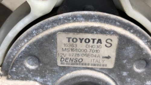 Electroventilator Toyota Avensis 1.8 ben