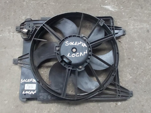 Electroventilator / Ventilator racire Logan 1.4 i / 1.6 i / 2004-2008 / cod 8200293391