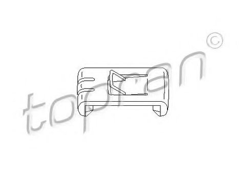 Element de reglaj,regaj scaun AUDI 80 (81, 85, B2) (1978 - 1986) TOPRAN 102 673