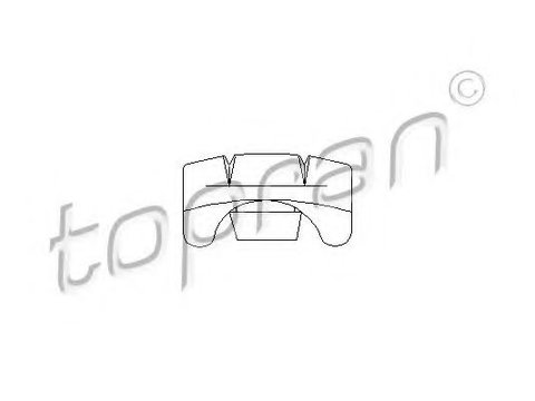 Element de reglaj,regaj scaun VW JETTA Mk II (19E, 1G2, 165) (1983 - 1992) TOPRAN 103 635