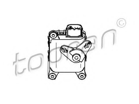 Element de reglare clapeta carburator 111 100 TOPRAN pentru Audi A4 Vw Passat Skoda Superb