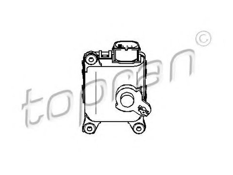 Element de reglare, clapeta carburator VW LUPO (6X1, 6E1) (1998 - 2005) TOPRAN 111 092