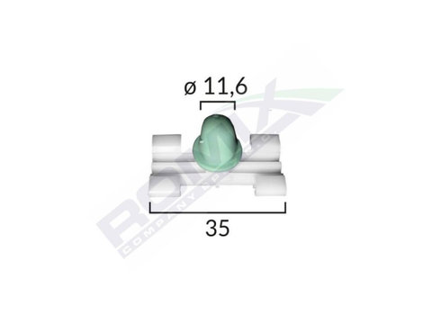 Element fixare bandouri laterale pentru bmw 3 e46 set 10 buc UNIVERSAL Universal #6 C60356-RMX