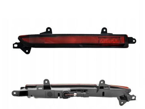 Element reflectorizant catadioptru Ford Edge, 06.2014-, Version USA, partea Stanga, Spate, partea Stanga, Omologare: SAE, TYC