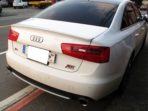 Eleron Audi A6 C7 4G 2012 2014 RS S line S6 PLASTIC ABS ROLA GRATIS ⭐⭐⭐⭐⭐