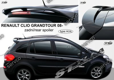 Eleron haion luneta spoiler tuning sport Renault C