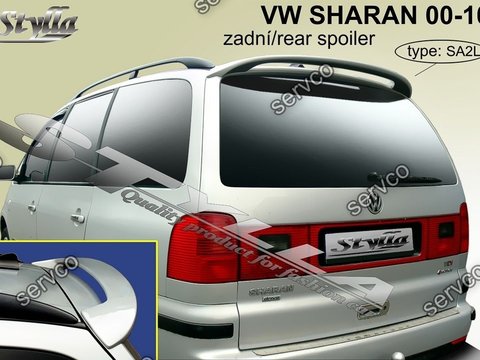 Eleron haion luneta spoiler tuning sport Volkswagen VW Sharan 7M 2000-2010 v2