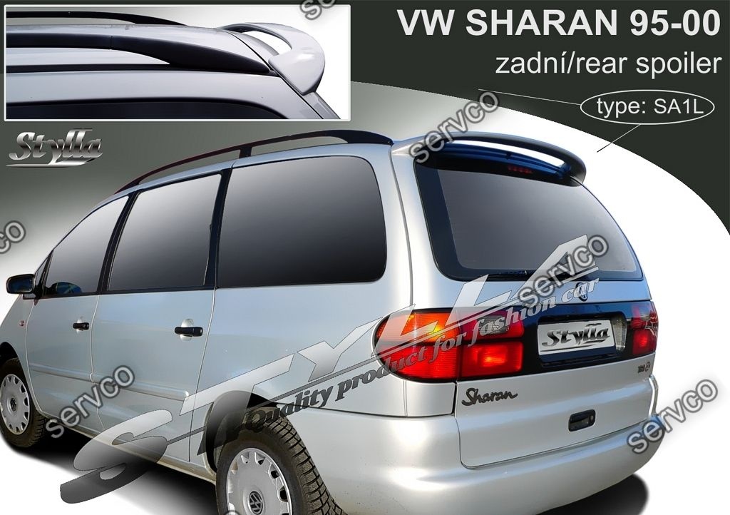 Eleron haion luneta tuning sport Volkswagen VW Sharan 1995-2000 v3