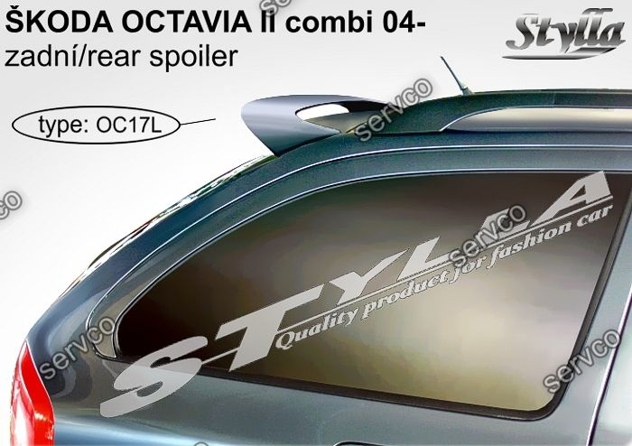 Eleron luneta haion tuning sport Skoda Octavia 2 1Z Mk2 Combi Estate 2004-2013 v10