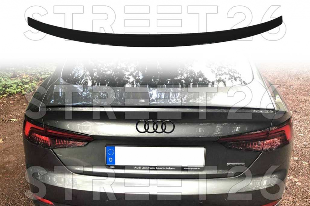 Eleron Portbagaj Compatibil Cu Audi A5 F5 Sportback (2016-2023) Negru Lucios