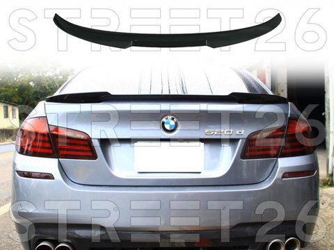 Eleron Portbagaj compatibil cu BMW F10 Seria 5 (2010-2017) M4 Look Negru Lucios