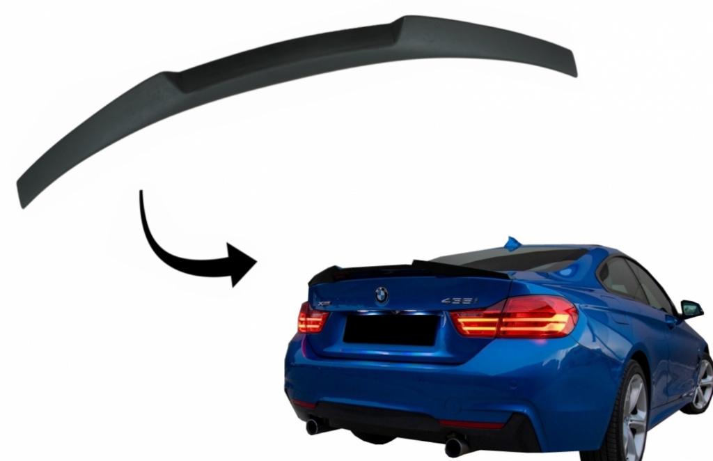 Eleron Portbagaj compatibil cu BMW Seria 4 F32 (2013-up) M4 CSL Design Negru Mat TSBMF33M4CSB