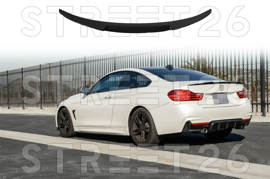 Eleron Portbagaj Compatibil Cu BMW Seria 4 F32 Coupe (2013-2020) M4 Design Negru Lucios