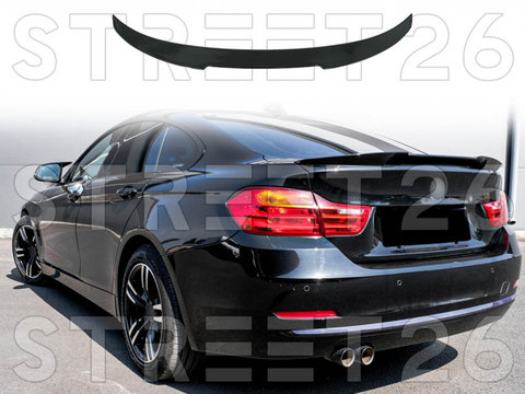 Eleron Portbagaj compatibil cu BMW Seria 4 F36 Gran Coupe (2014-2021) M4 CSL Design Negru Lucios
