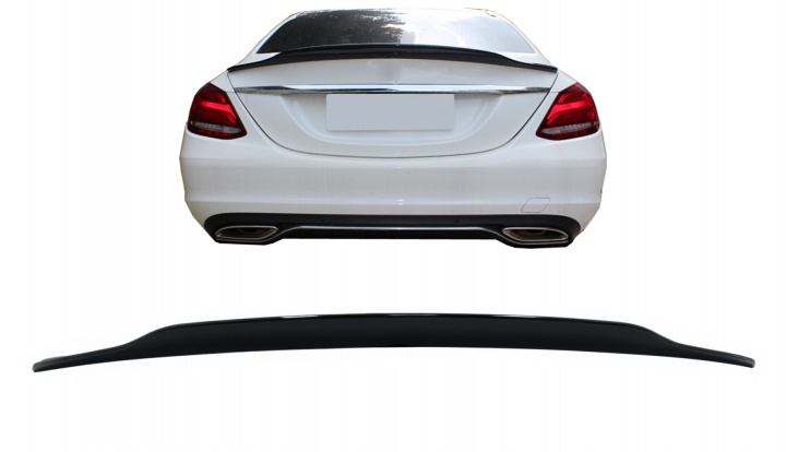 Eleron Portbagaj Dynamic Sport Design Negru Lucios Tuning Mercedes-Benz C-Class W205/S205/C205 2014 2015 2016 2017 2018 TSMBW205PSM