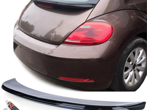   Eleron Portbagaj Luneta Spoiler Negru Lucios pentru VW Beetle 5C 2011-2019 ⭐⭐⭐⭐⭐