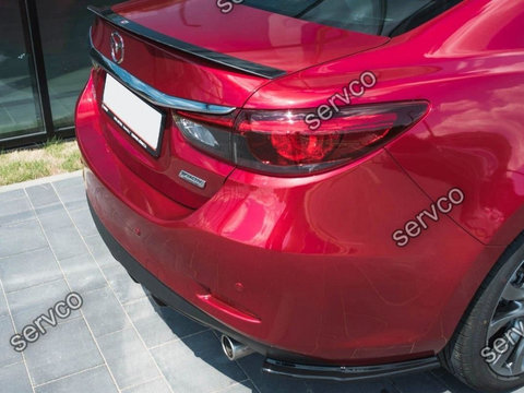 Eleron portbagaj spoiler cap Mazda 6 GJ Mk3 Facelift 2014-2016 v2 - Maxton Design