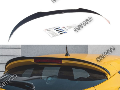 Eleron spoiler cap Renault Megane Mk3 RS 2010-2015 v5 - Maxton Design