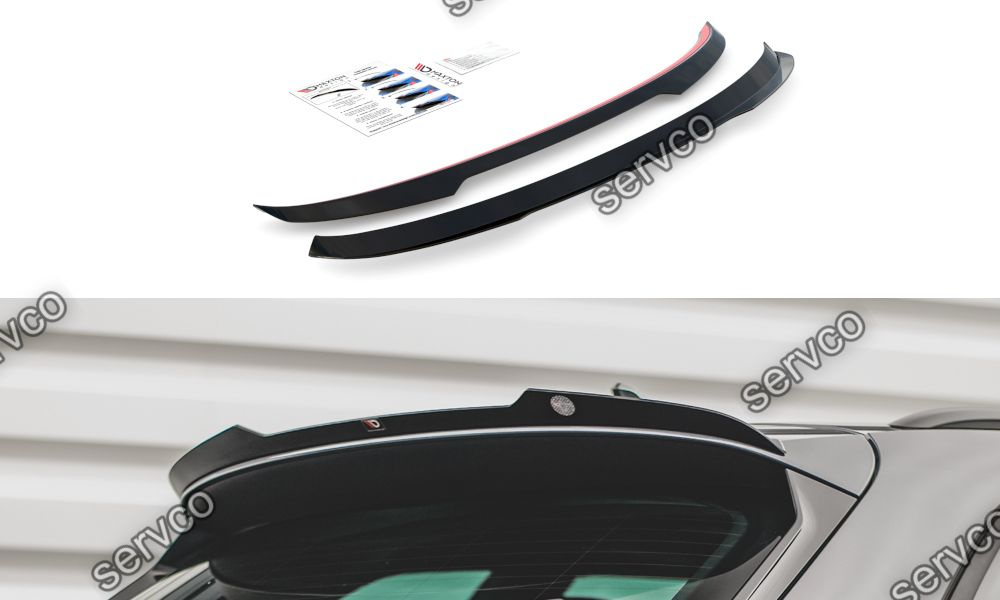 Eleron spoiler cap Seat Leon FR ST Mk4 2020- v6 - Maxton Design