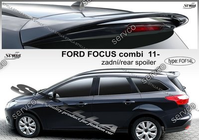 Eleron spoiler haion Ford Focus Mk3 Wagon Turnier 