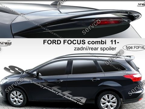 Eleron spoiler haion Ford Focus Mk3 Wagon Turnier 2011-2017 ver1
